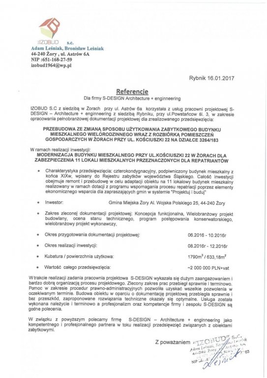 Nasze referencje